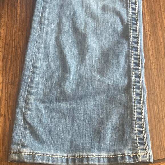 Seven7 Light Blue Slim Boot Cut Jeans for Women - Picture 5 of 8